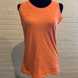 Women’s L Nike cotton tee orange